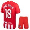 Maglia ufficiale Atlético Madrid Joao Felix 18 Casa 2023-24 per Bambino